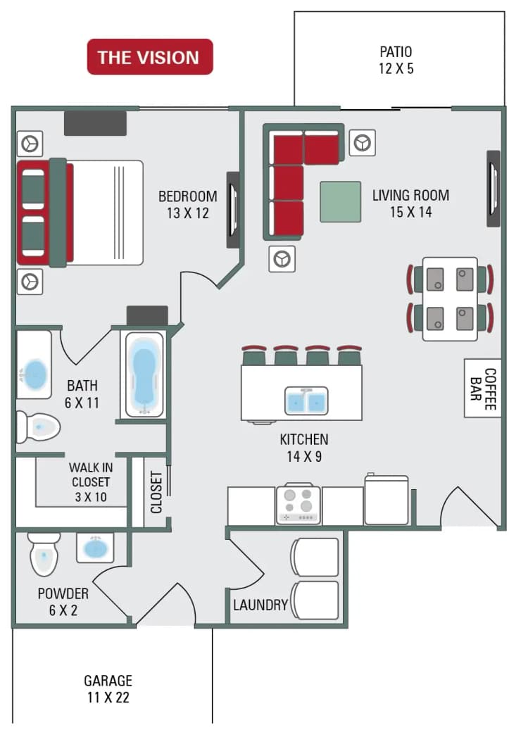 Green Bay apartments for rent - image - The Vision.jpg