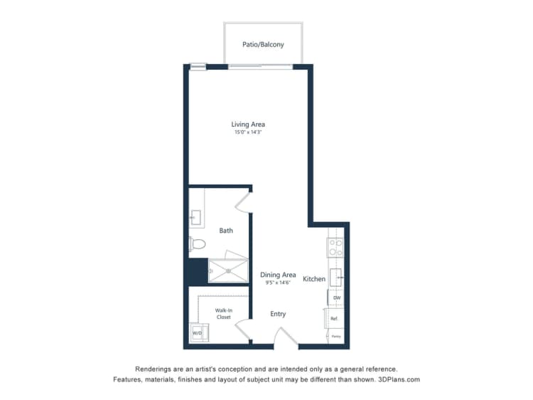 Green Bay apartments for rent - image - Nova Studio Elara