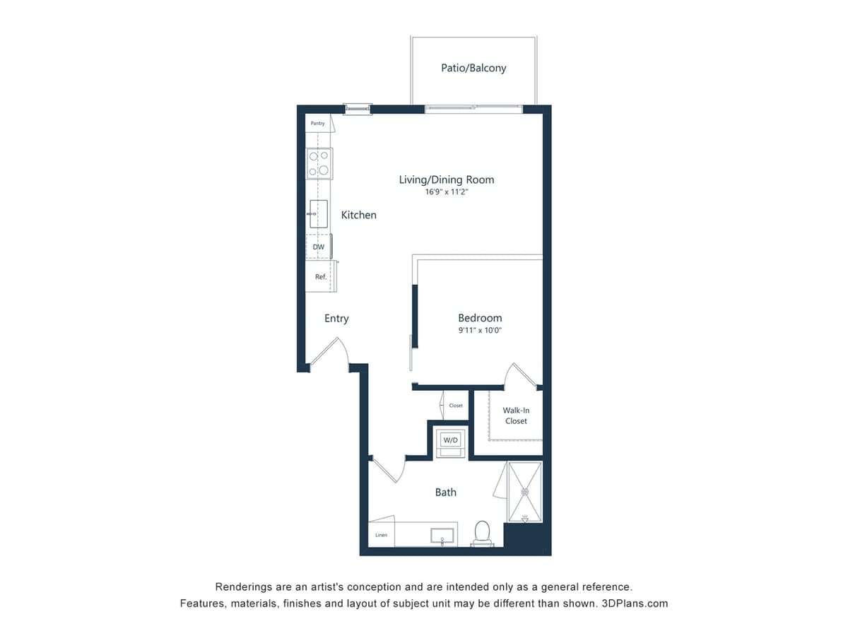 Green Bay apartments for rent - image - Nova One-bedroom Cygnus