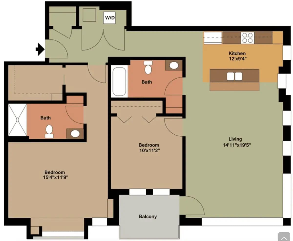 Green Bay apartments for rent - Property image - The Bohemian Park - 3