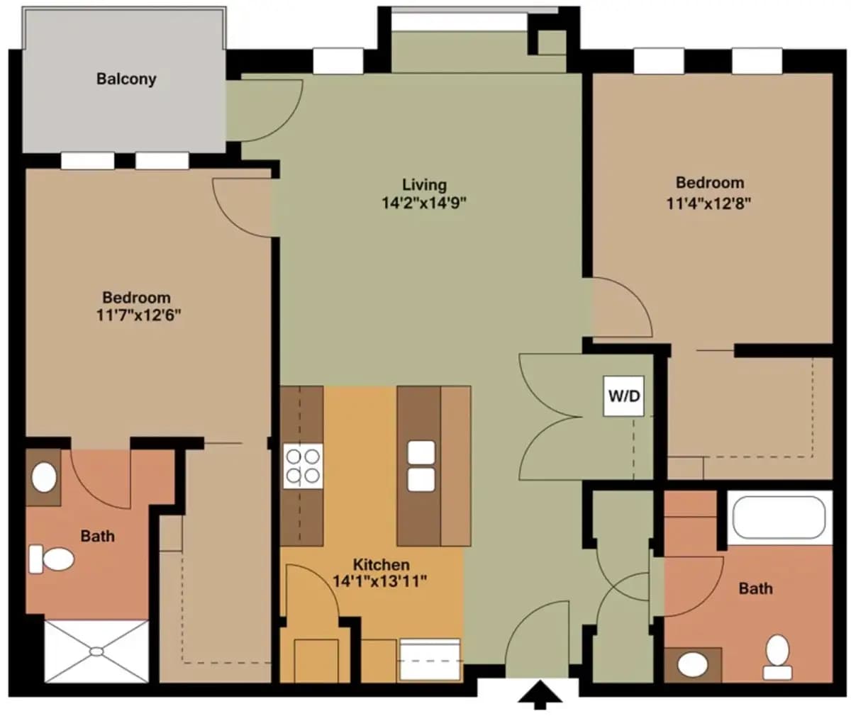 Green Bay apartments for rent - Property image - The Bohemian Park - 2