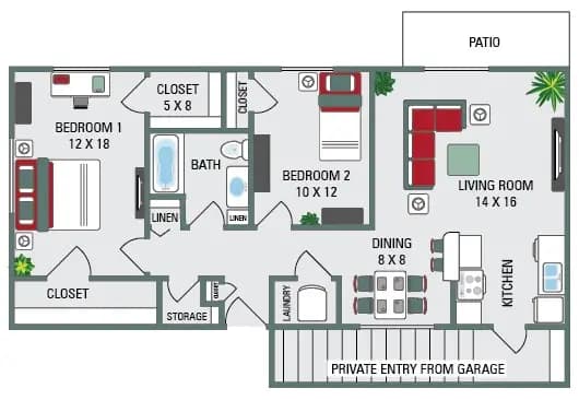 Green Bay apartments for rent - image - cedar lake_2 bed_1100_10 unit apts 3 and 9.jpg