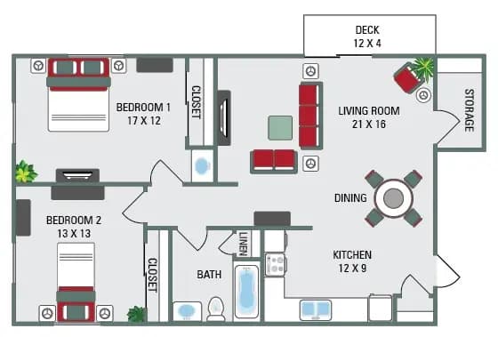Green Bay apartments for rent - image - toonen_the shores_2 bed_1065082923115456588139.jpg