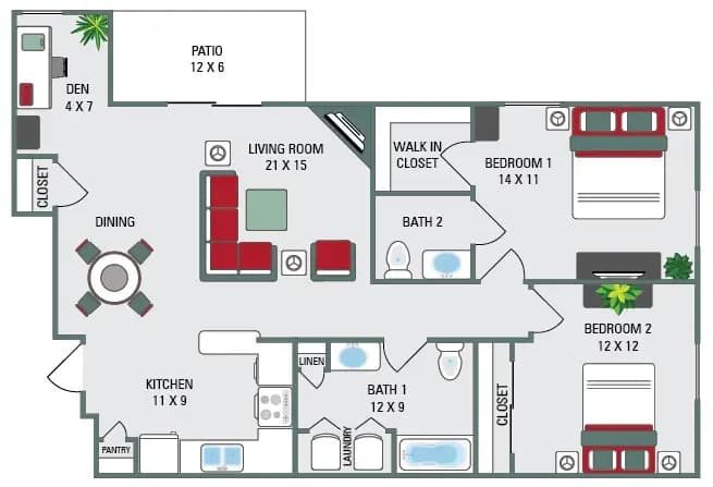 Green Bay apartments for rent - image - toonen_canterbury creek_2 bed_1150_1200073024021024630157.jpg