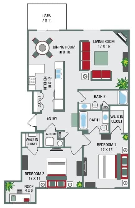Green Bay apartments for rent - image - toonen_canterbury creek_2 bed_1374080124022958411157.jpg