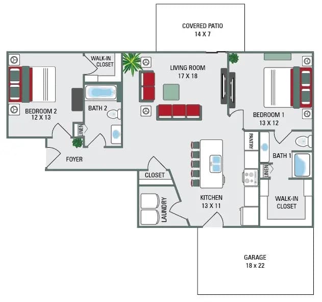 Green Bay apartments for rent - image - toonen_avalon_2 bed_1131072924034102869157.jpg