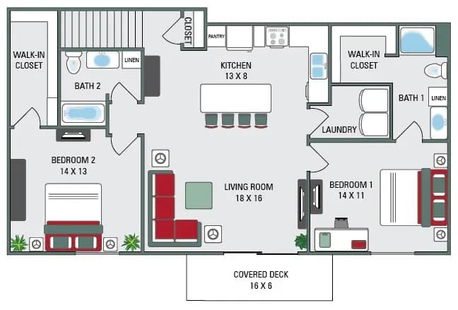 Green Bay apartments for rent - image - toonen_avalon_2 bed_1293072924042748940157.jpg