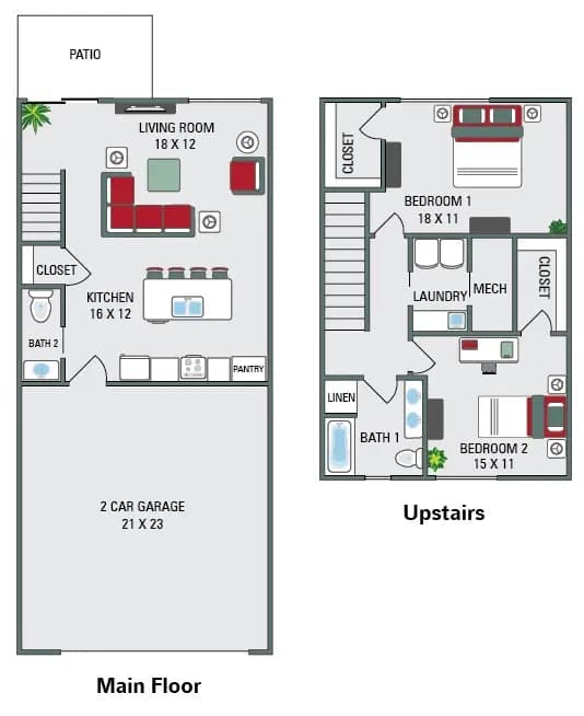 Green Bay apartments for rent - image - toonen_avalon_2 bed_townhome_1231-1276073024104131597157.jpg