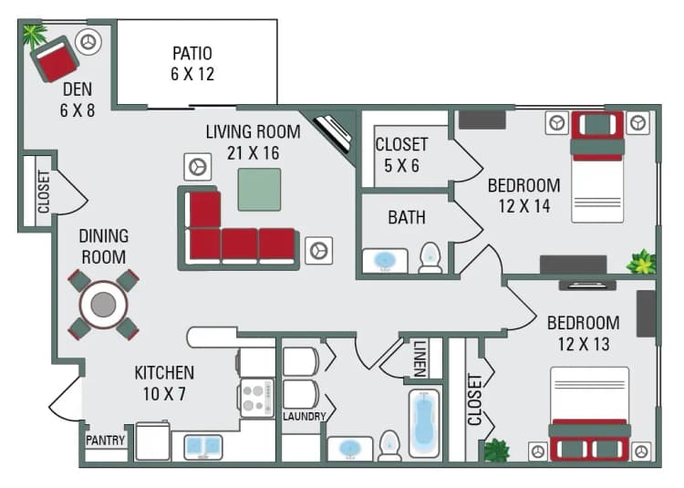 Green Bay apartments for rent - image - toonen_fountain park_2 bed_1129_116312282302552520720.jpg