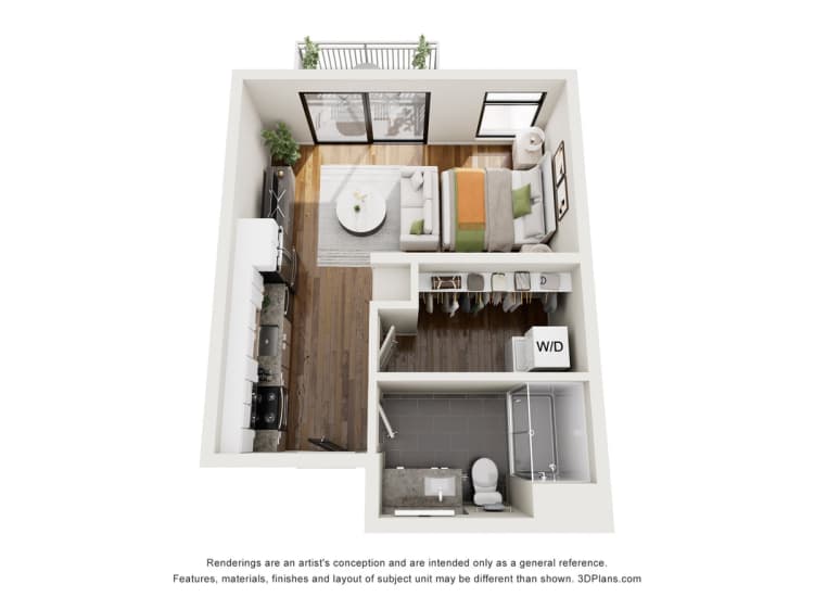 Green Bay apartments for rent - image - Nova Studio Cressida