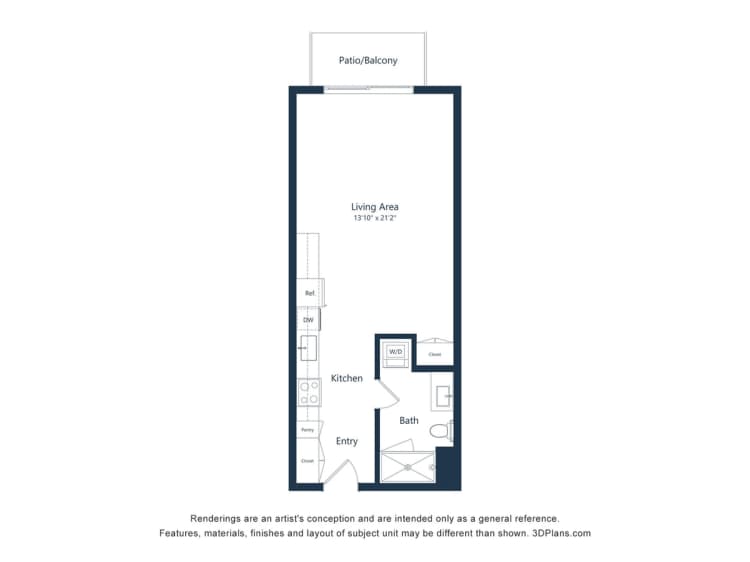 Green Bay apartments for rent - image - Nova Studio Luna
