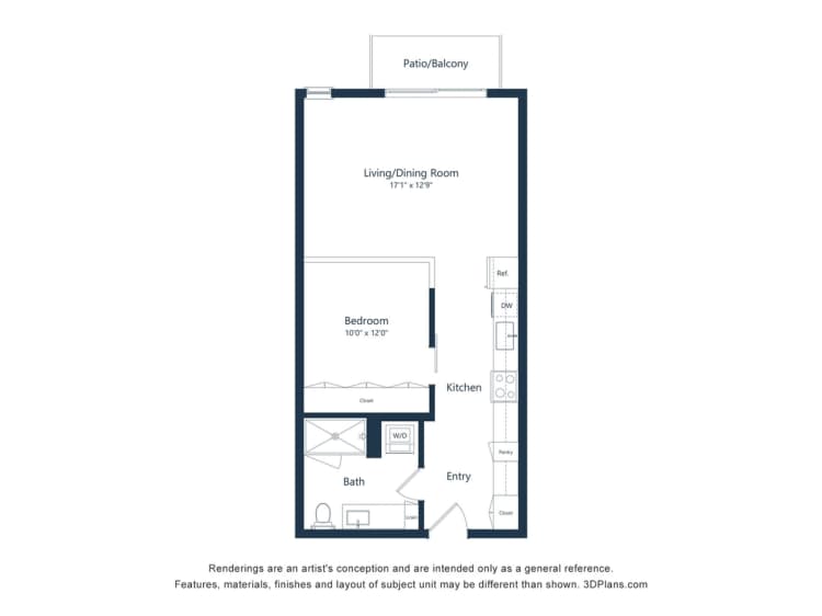 Green Bay apartments for rent - image - Nova One-bedroom Sirius