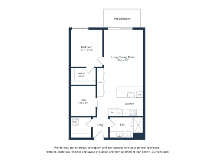 Green Bay apartments for rent - image - Nova One-bedroom Polaris