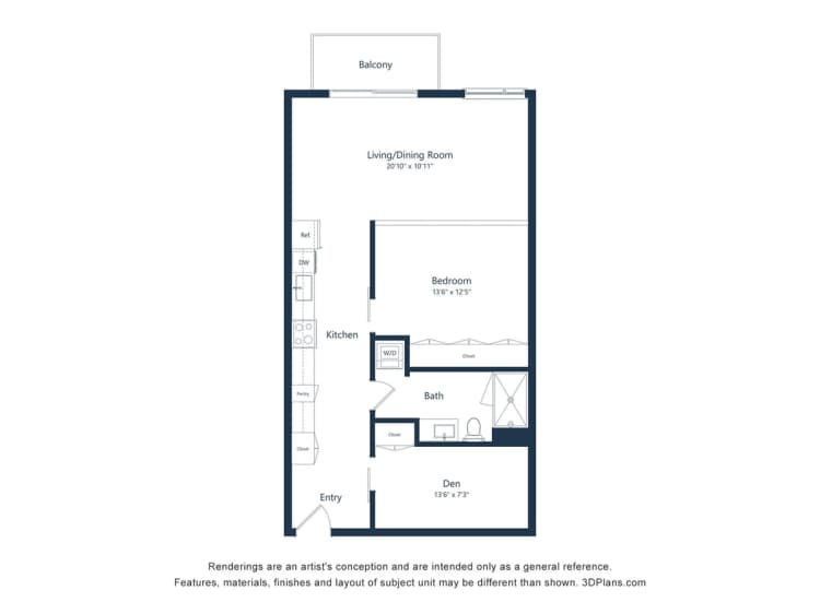 Green Bay apartments for rent - image - Nova One-bedroom Electra