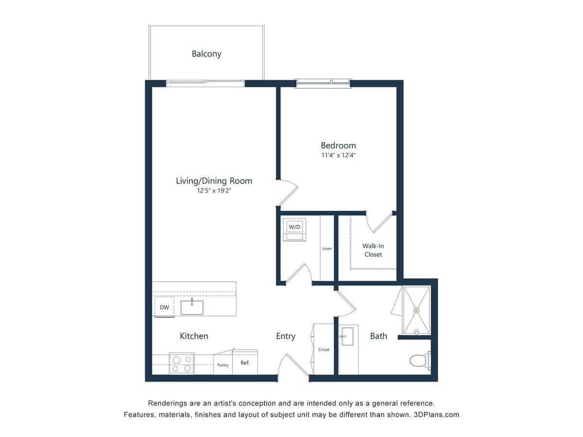 Green Bay apartments for rent - image - Nova One-bedroom Capella