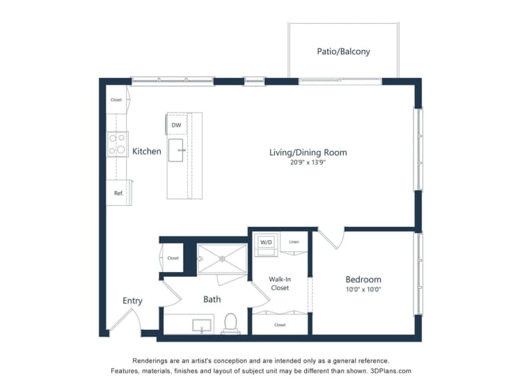 Green Bay apartments for rent - image - Nova One-bedroom Lyra