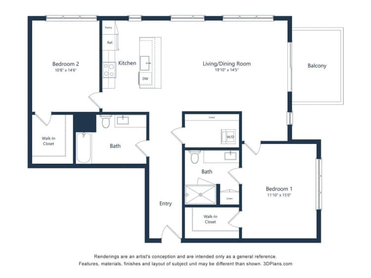 Green Bay apartments for rent - image - Nova Two-bedroom Supergiant
