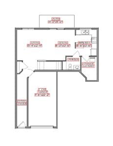 Green Bay apartments for rent - image - Two-bedroom-downstairs-232x300.jpg