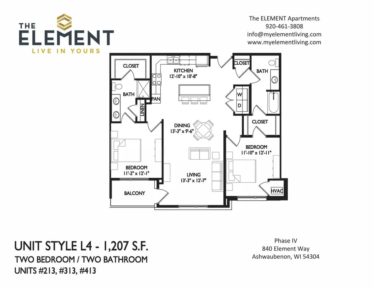 Green Bay apartments for rent - Property image - 840 Element Way - 2
