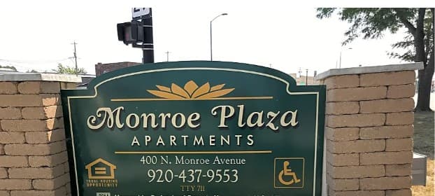 undefined apartments for rent - image - Monroe Plaza Sign.jpg